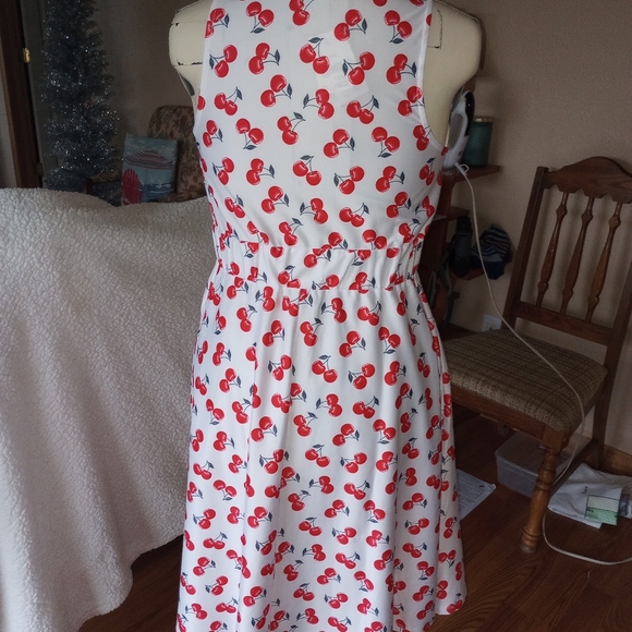 Cato Cherry Dress; Medium Petite; New with Tags - Picture 3 of 9